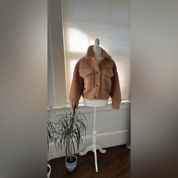 Miss Love Boutique Teddy Jacket size Small NWT - Picture 2 of 4